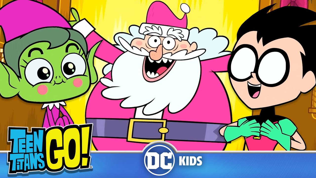 It's Santa Claus! 🎅🏻 | Teen Titans Go! | @dckids