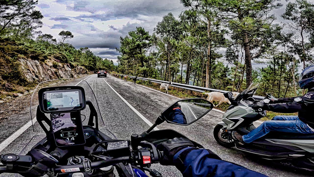 Tenere 700 WR + Forza 350 - Alto da Groba
