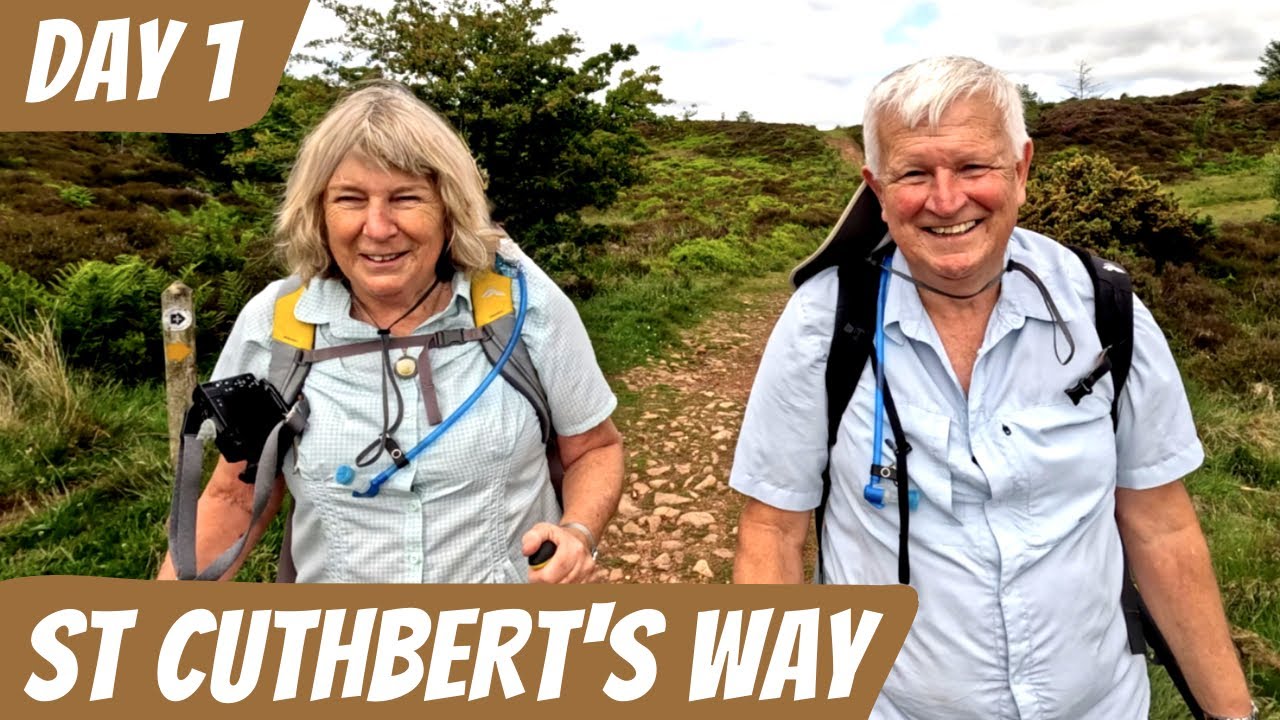 Walking the St Cuthbert's Way, Melrose to St Boswell
