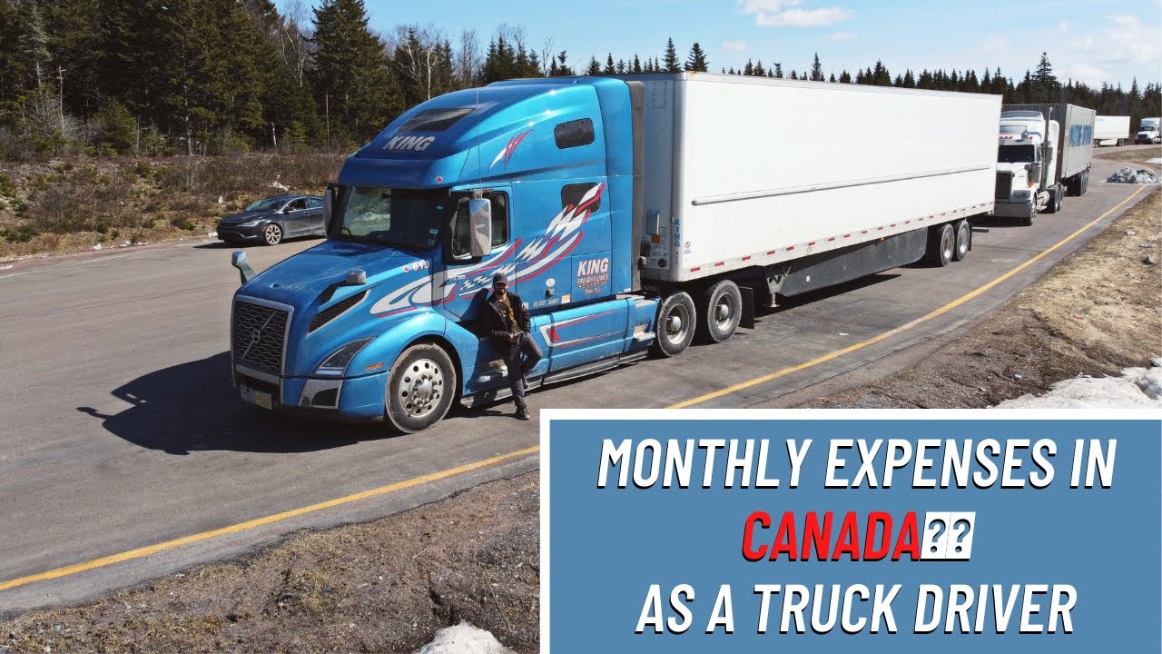 My Monthly Expenses in CANADA as a SOLO Truck Driver || Mera ek Mahine ka Kharcha || Vipan Kataria