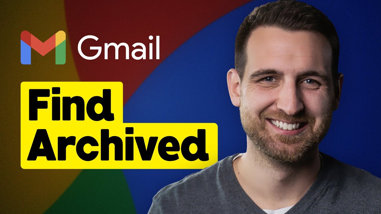 Как найти архивные письма в Gmail