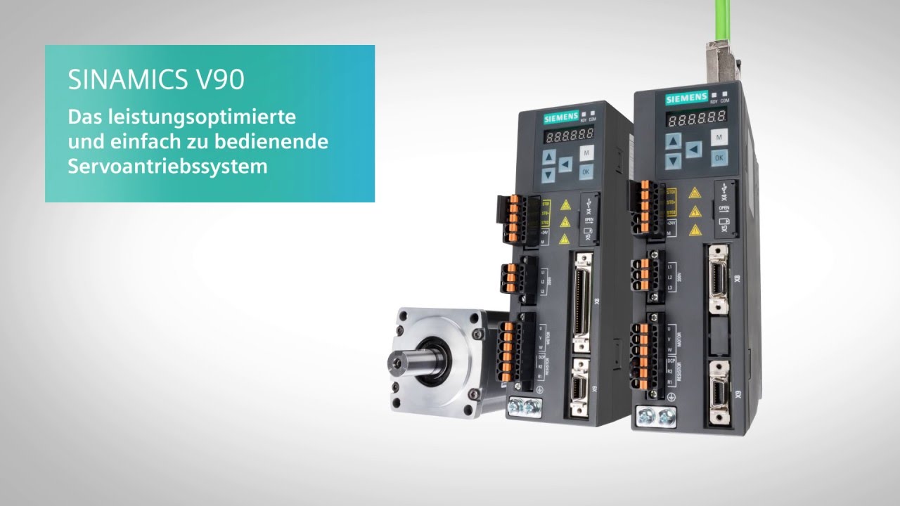 SINAMICS V90 - Servoantriebssystem für Motion-Control-Anwendungen