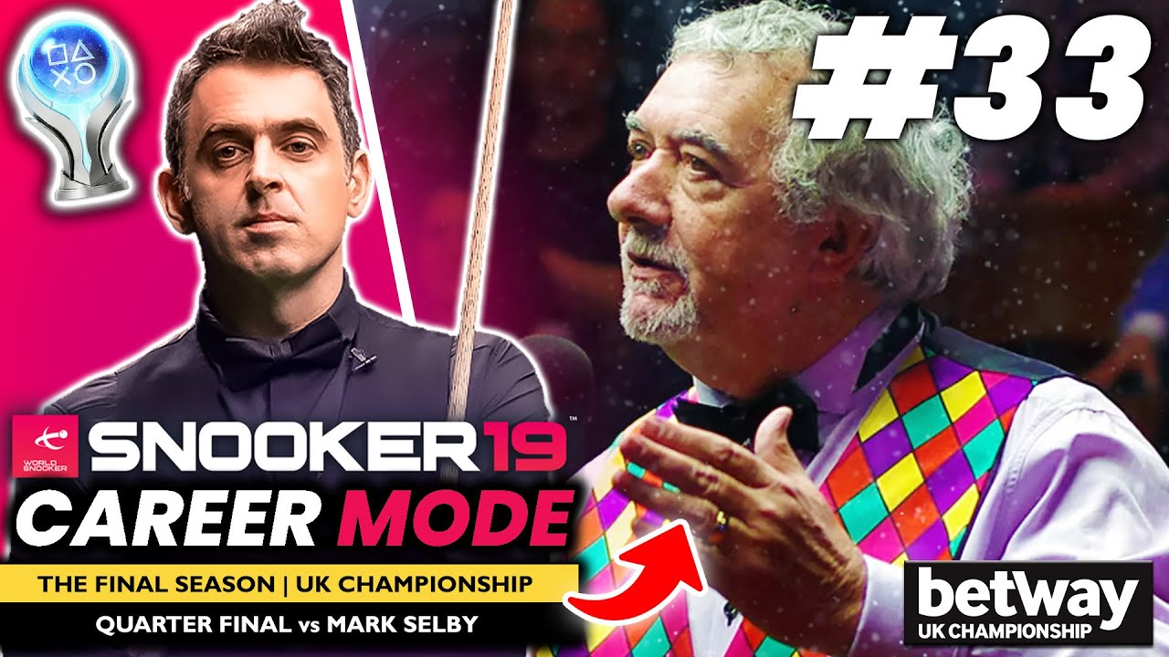 RIP JOHN VIRGO! | Snooker 19 PS5 Ronnie O’Sullivan Career Mode S9 #33
