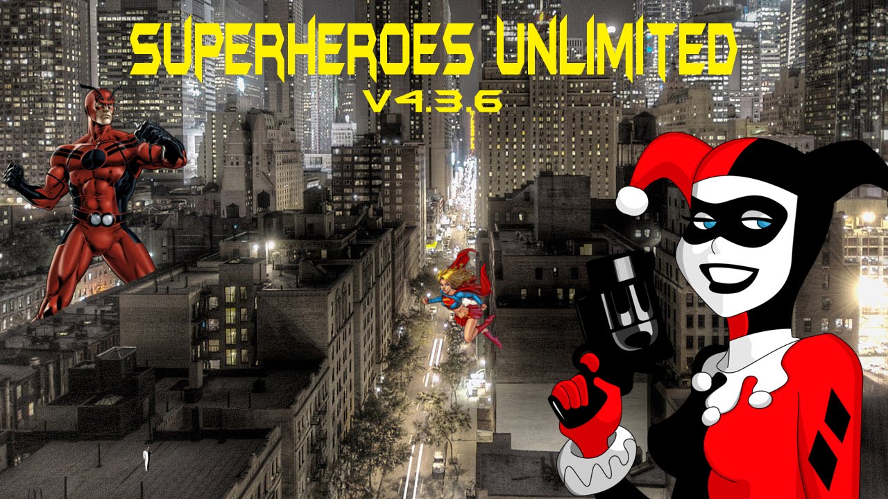 Superheroes Unlimited Mod V4.3.2: Update 8 (Giant-Man, and V4.3.5-V4.3.6 Review)