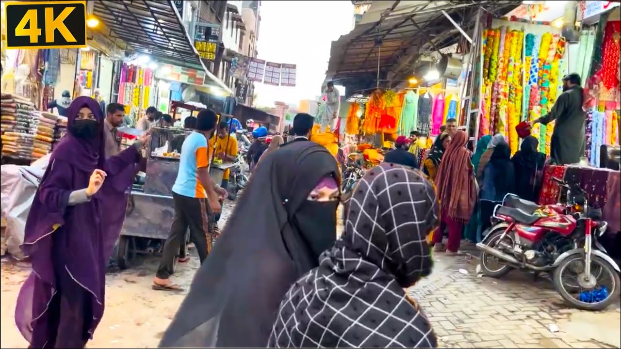 Inside Lahore’s Most Lively Streets 🇵🇰 | Unfiltered Street Life in 4K