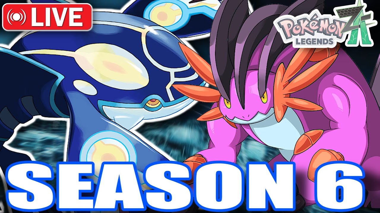🔴LIVE RANKED BATTLES SEASON 6 - Pokémon Legends Z-A
