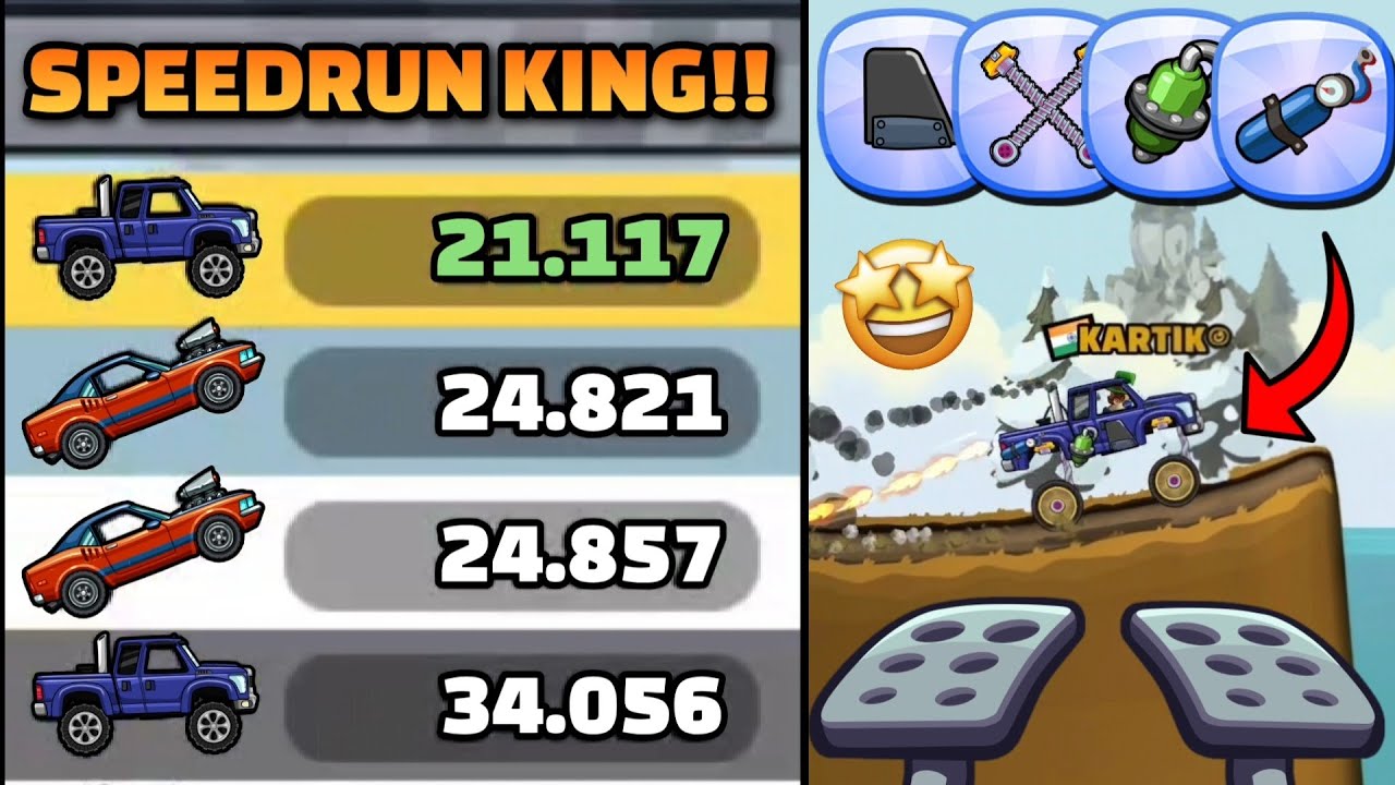 СУПЕРДИЗЕЛЬНЫЙ УДОВОЛЬСТВИТЕЛЬНЫЙ СПИДРАН!! 🤩🔥 В ВИДЕОСООБЩЕСТВА - Hill Climb Racing 2
