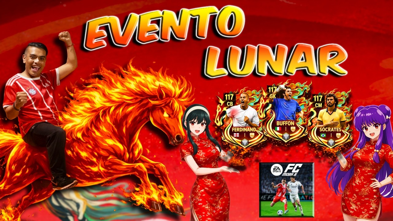 ⚽🧧 Evento Lunar en FC Mobile 🧧⚽ ¡Así consigues el 117! 🔥
