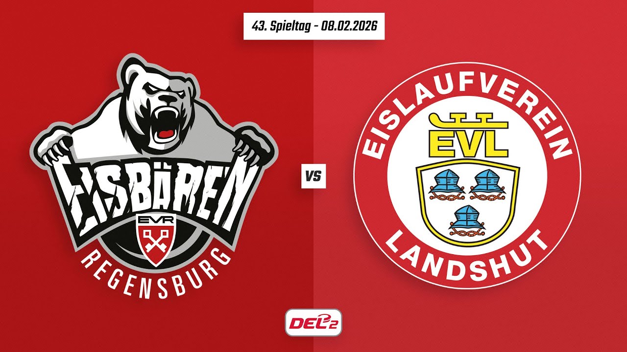 43. Spieltag DEL2 | Eisbären Regensburg vs. EV Landshut | Game Highlights