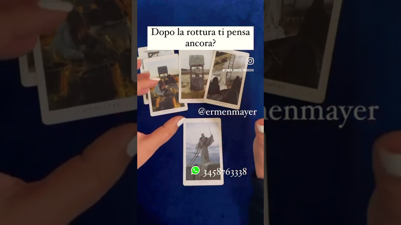 DOPO LA ROTTURA TI PENSA ANCORA? #ermenmayer #tarocchi #ermenmayertarocchi #interattivi #tarot