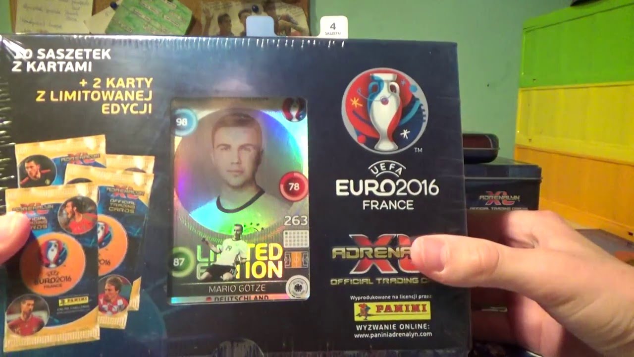 Panini UEFA EURO 2016 GIFTBOX Z BIEDRONKI - Unboxing!!!!