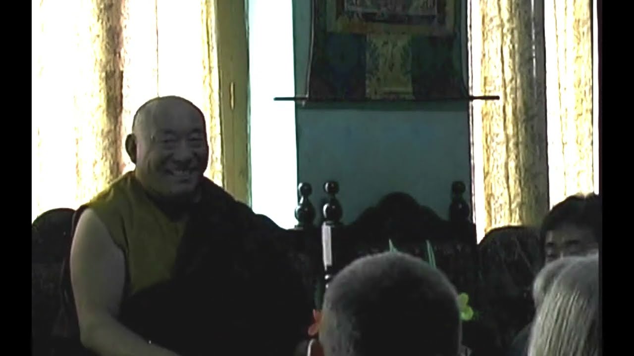 WANGDOR RINPOCHE at TSO PEMA 2000