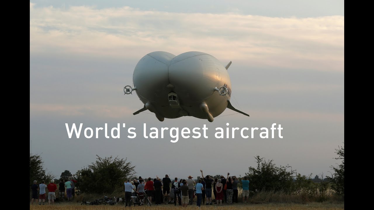 World's largest aircraft the Airlander 10 takes first flight