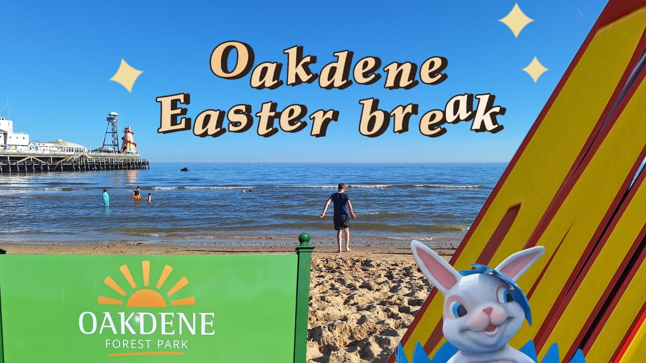 HOLIDAY VLOG  visiting PAULTONS PARK and BOURNEMOUTH whilst staying at Oakdene holiday park