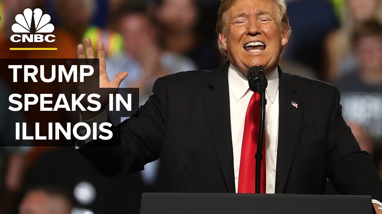 President Trump Delivers Remarks in Granite City, Illinois - July 26, 2018
