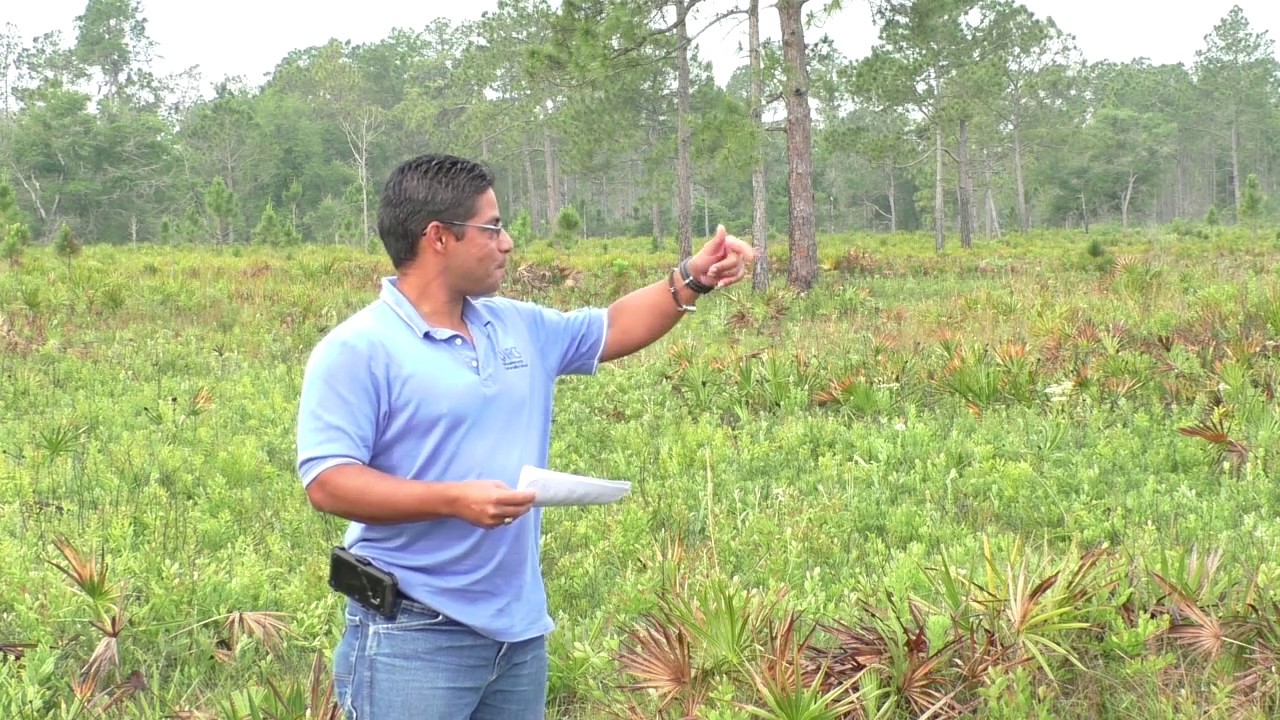 Natural Resources Conservation Service (NRCS) in the field review process - Carlos Torres