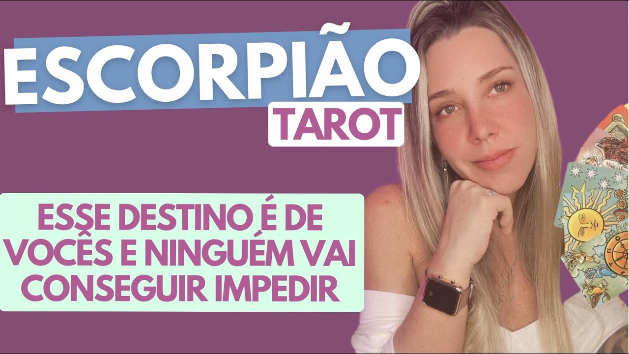 ESCORPIÃO ♏️ Você vai se reconectar com alguém do seu passado. Esse amor é real e nunca te esqueceu.