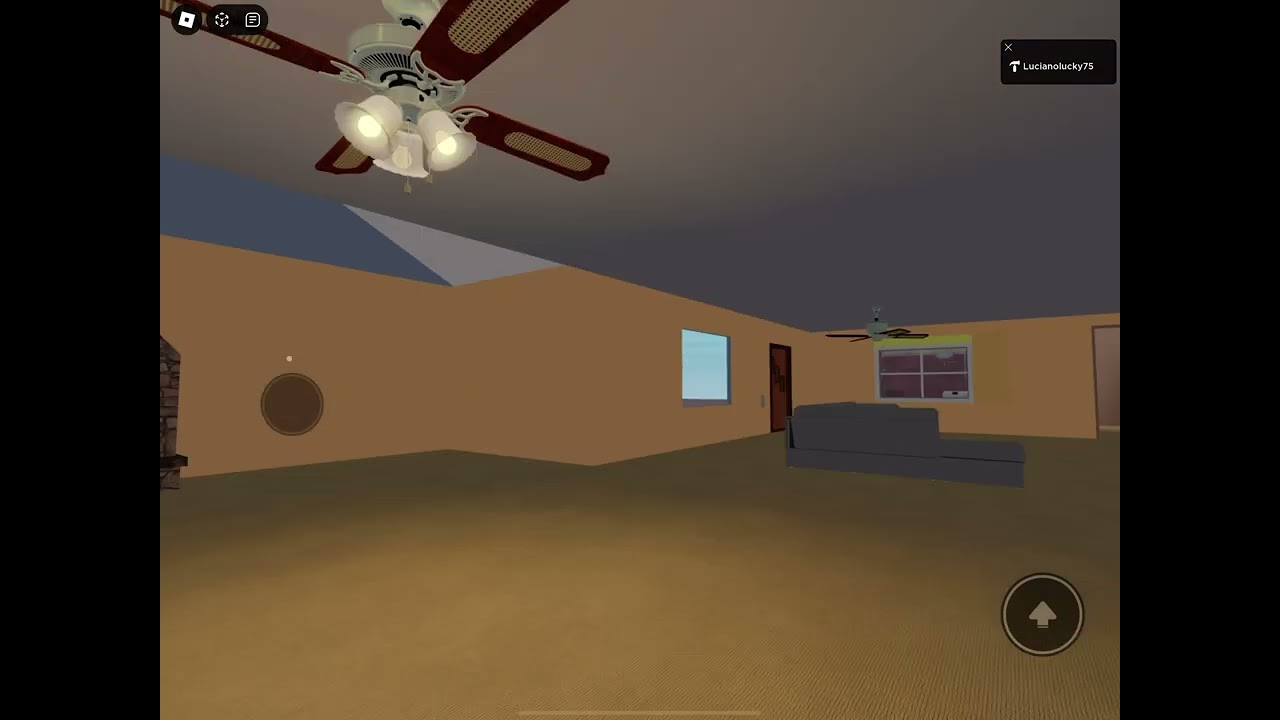 Roblox ceiling fan at abandoned house