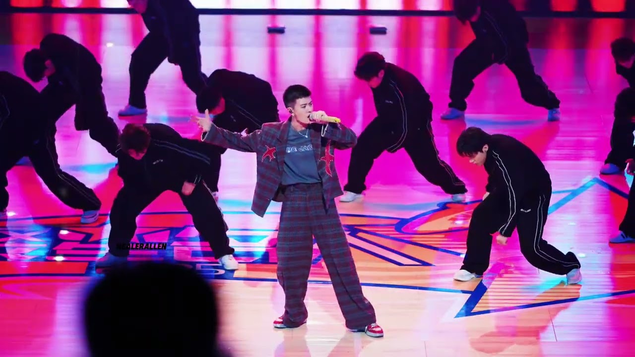 2025-1018  杭州NBA聚星名人賽 開場表演《See ya》➕《 爭分奪秒》全程