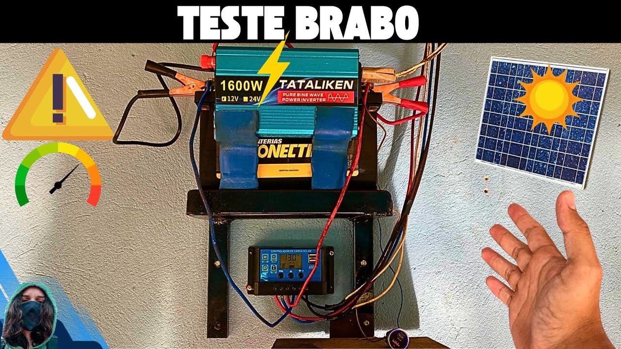 Coloquei o Inversor TATALIKEN no Limite! Aguenta Mesmo?