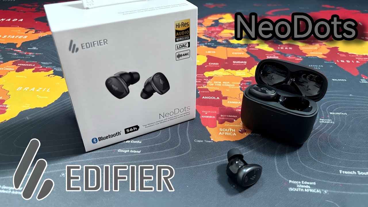 EDIFIER NeoDots - True Wireless Earbuds with Active Noise Cancellation ( Hi-Res / LDAC )