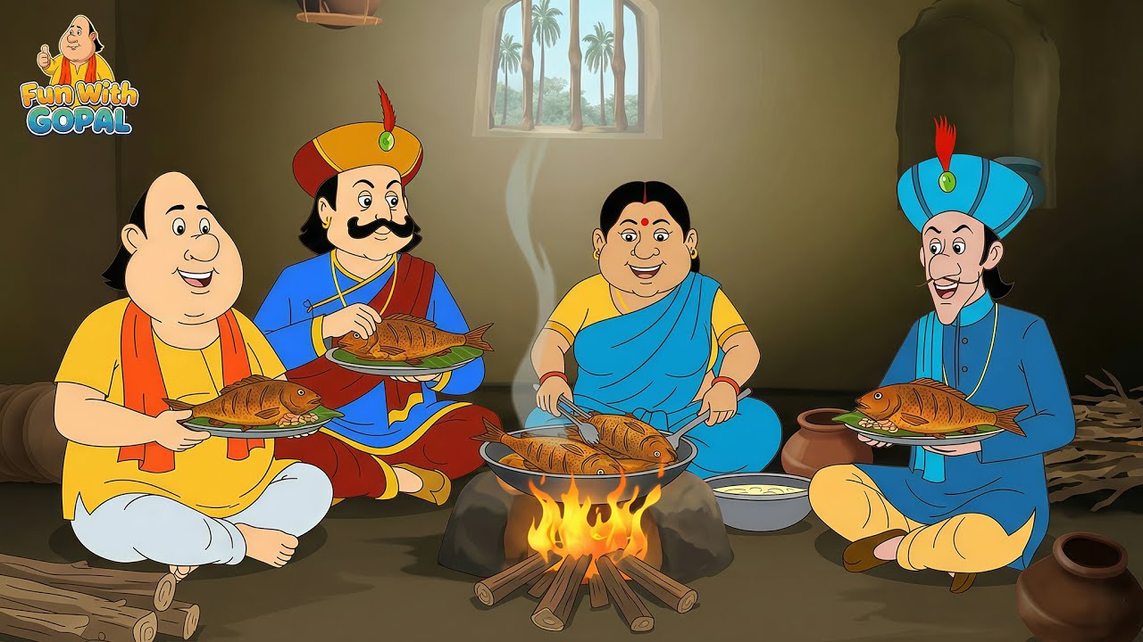 বাড়ির দাওয়াত! গোপাল দাদা রাজা–মন্ত্রীকে খাওয়ালেন মাছ | Gopal Bhar | Latest Episode 2025