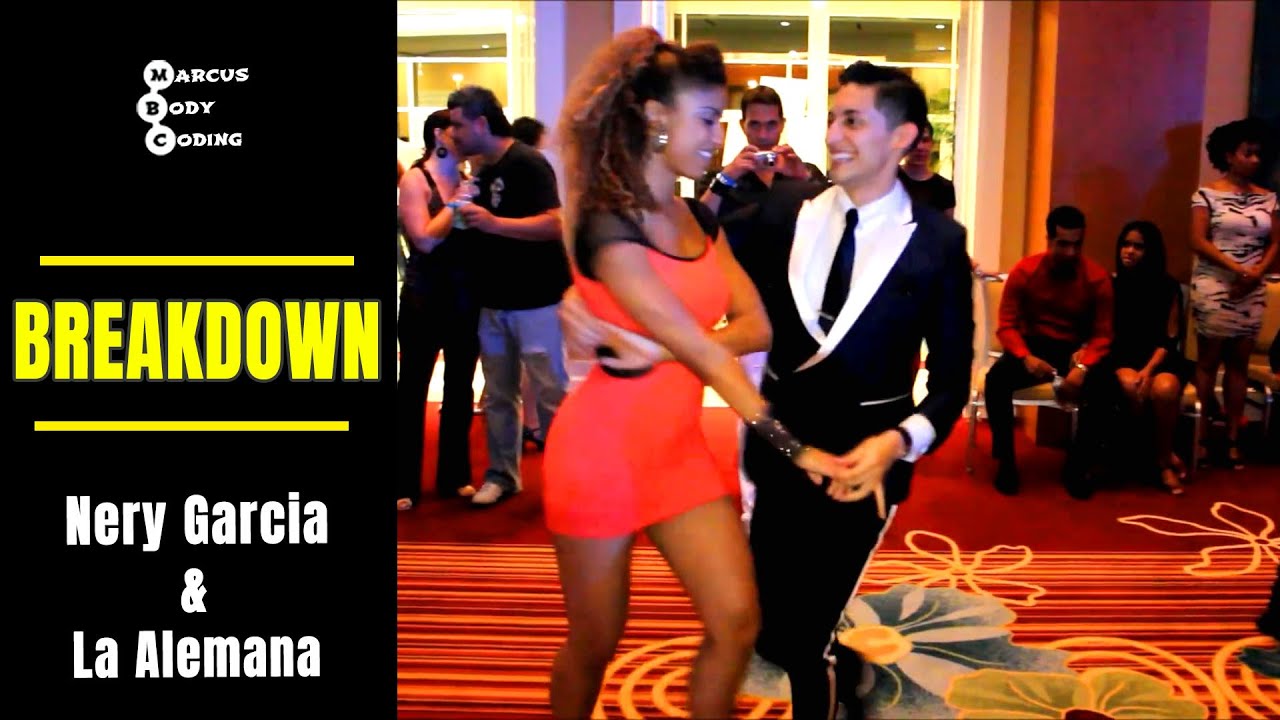 💃🏼Nery Garcia & Tanja La Alemana Social Dancing [Salsa Steps for Men Breakdown]