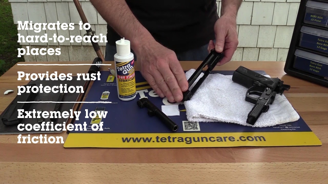 Episode 4: Dry Finish Gun Lubricant Repels Dust & Debris