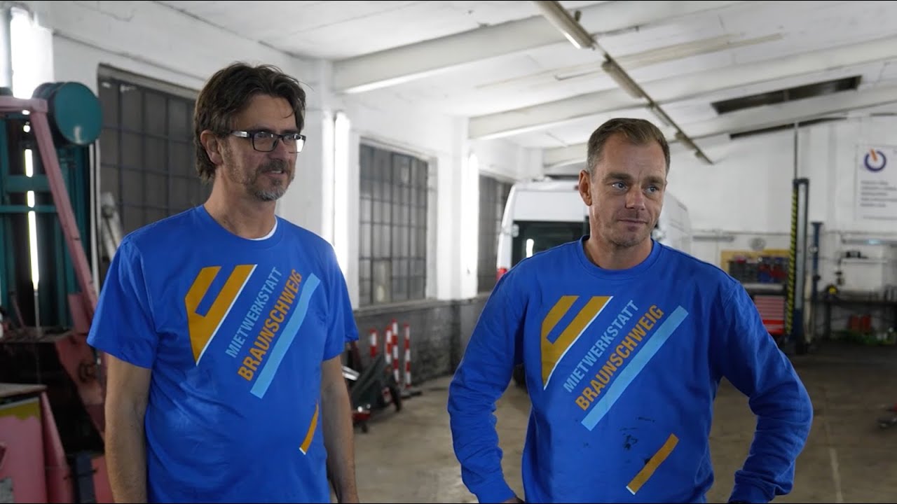 VLOG zu unserem Partnerbetrieb Mietwerkstatt Braunschweig - Rezensionstour 2023