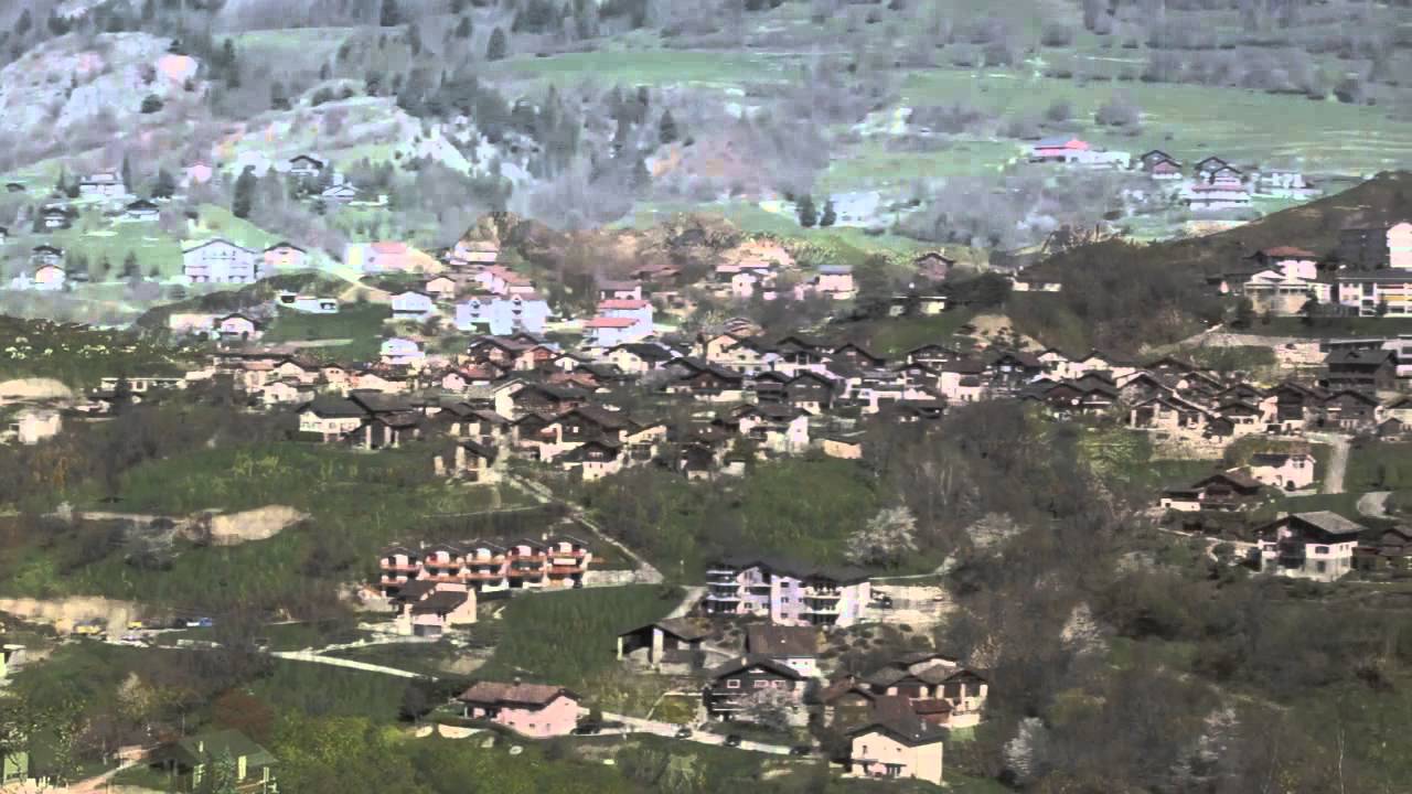 Villages de la commune d'Ayent