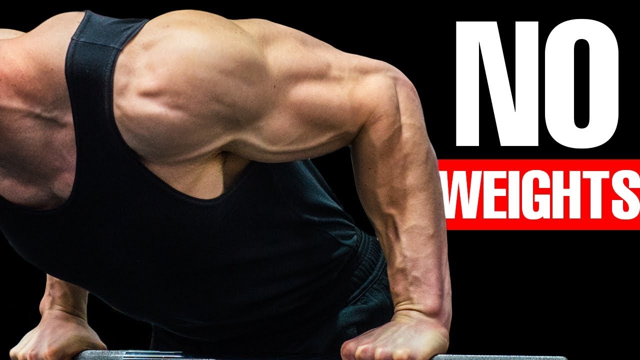 Build WIDER SHOULDERS - Bodyweight Workout