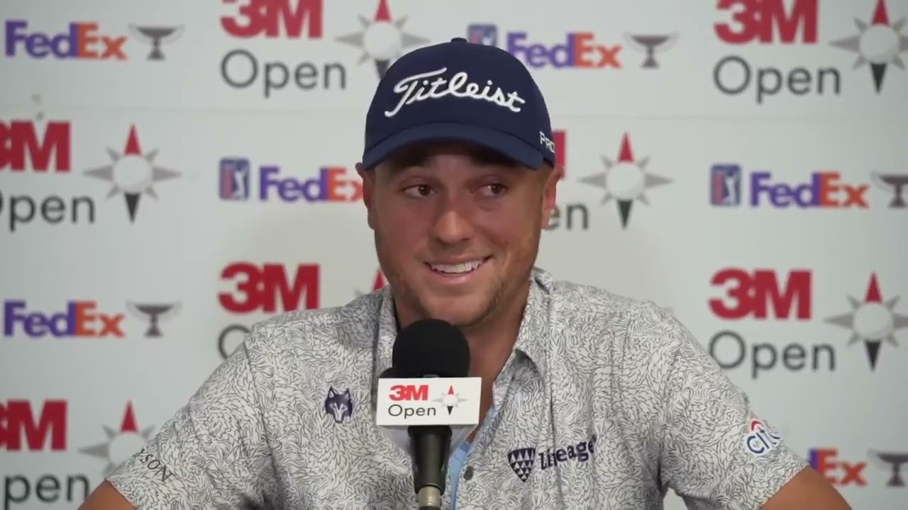 Justin Thomas Tuesday Presser 2023 3M Open