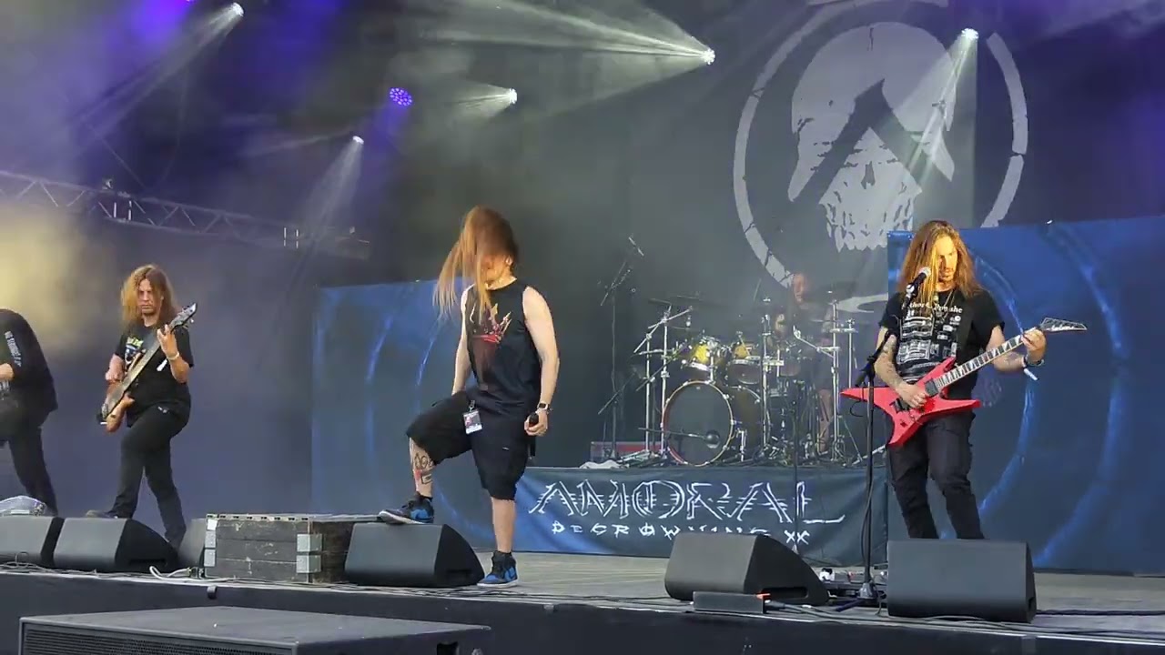 Amoral - Leave Your Dead Behind (Live @Dark River Festival, Kotka, Finland 11.7.2025)
