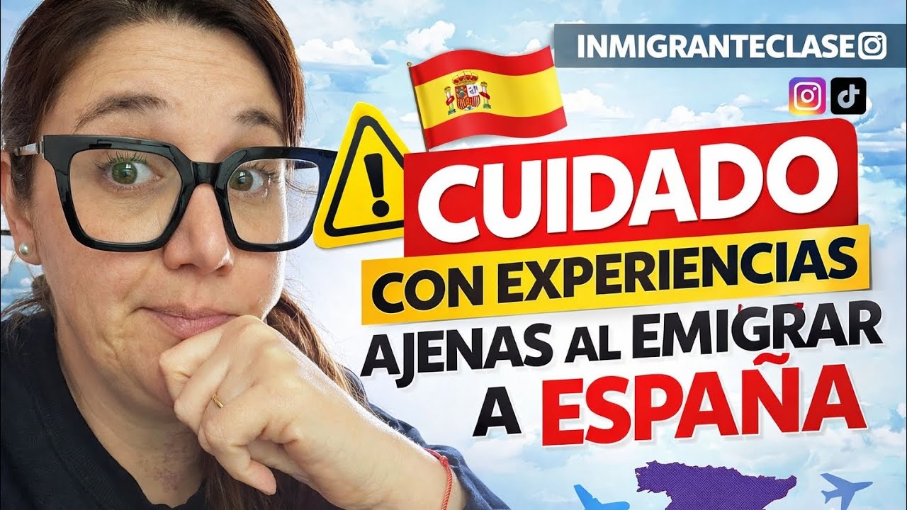 CON PINZAS TODO LO QUE ESCUCHAS DE ESPAÑA PARA EMIGRAR‼️✈️🇪🇸