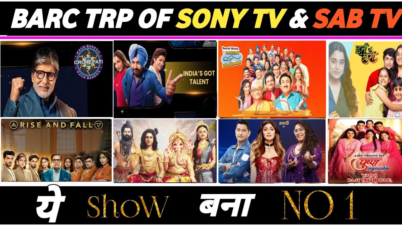 Barc Trp of Sony TV & Sony Sab TV of Week 41 (2025) : Ganesh Kartikeya,Kaun Banega Crorepati 