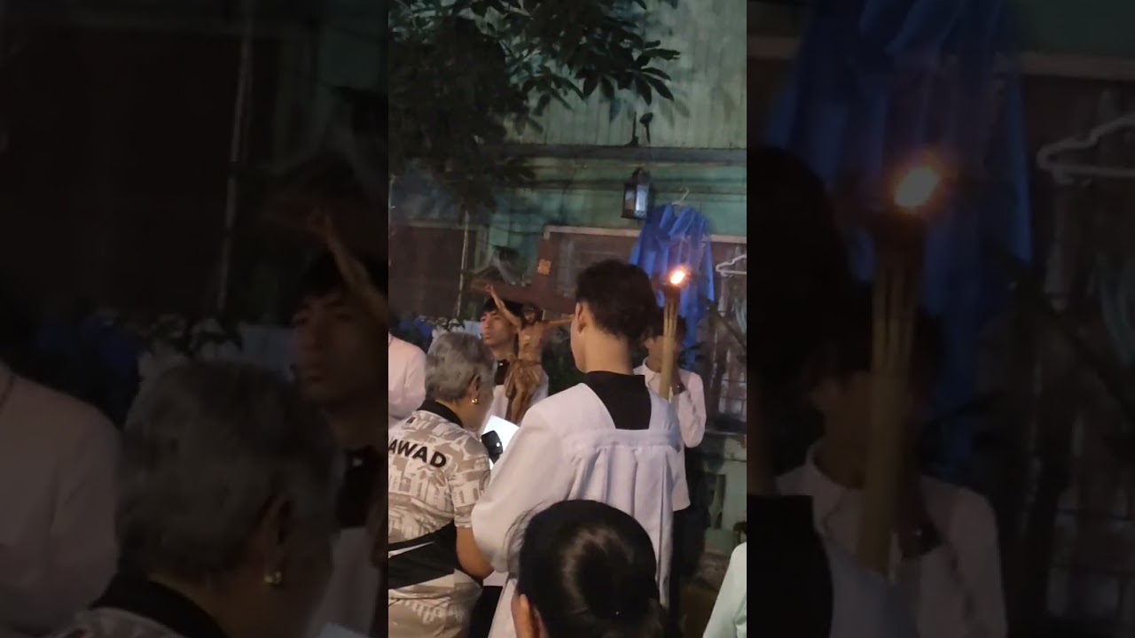 Kambal na krus community chapel. Unang yugto ng Daan ng krus sa Bgy 149. Part 2 Feb 20,2026🙏💖