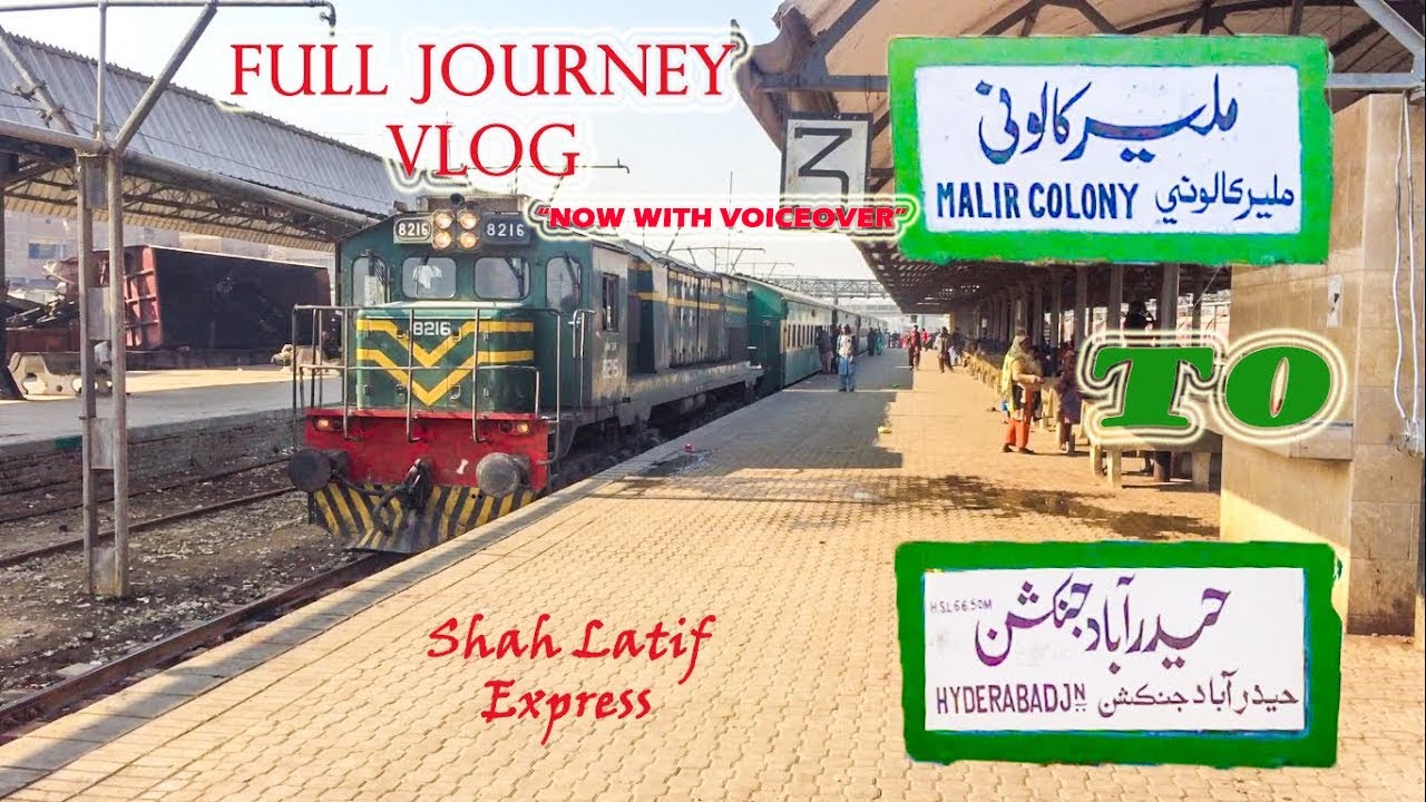 Train Journey From Karachi to Hyderabad on Shah Latif Express | Pakistan Railways