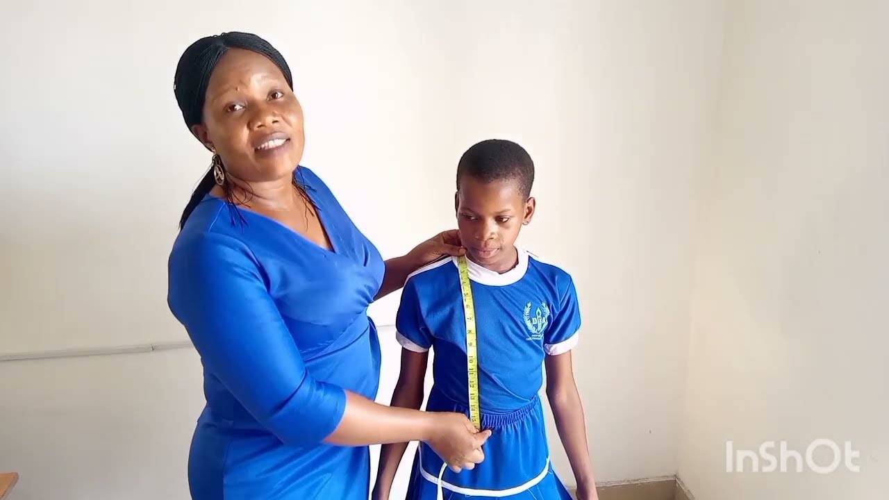 HOW TO TAKE MEASUREMENTS FOR A BABY GIRL GOWN/TURTLE NECK