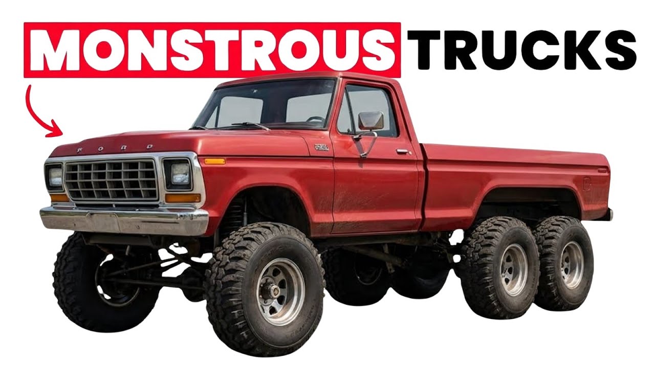 10 Biggest Pickup Trucks You Didn’t Even Know Existed!