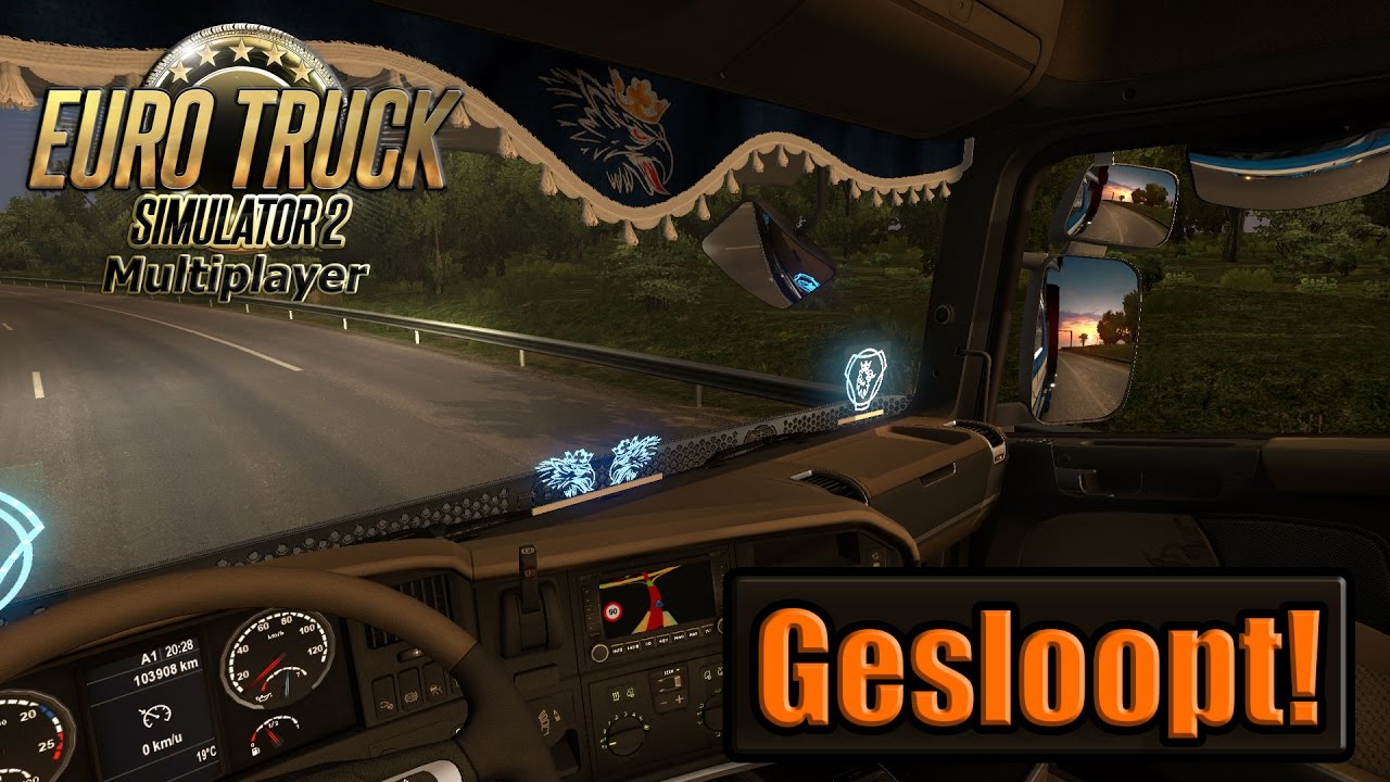 Ik ben Gesloopt! Euro Truck Simulator 2 Multiplayer l NLT Army! {G29}