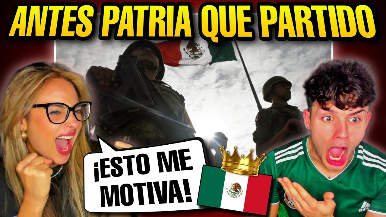 🇪🇸 ESPAÑOLA REACCIONA a ANTES PATRIA QUE PARTIDO del MEXOR 🇲🇽 *MÉXICO ASÍ lo HIZO*