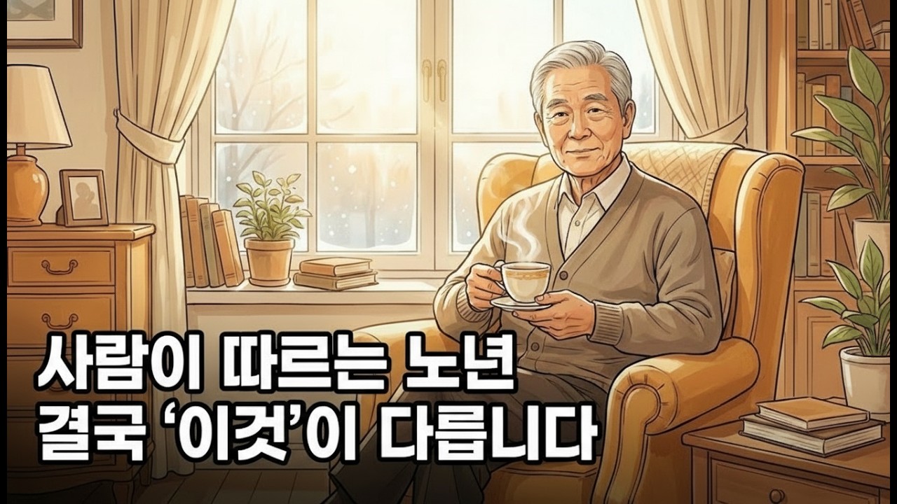 늙어서도 무시당하지 않고 사람 따르는 귀티 나는 어른의 결정적 특징 3가지