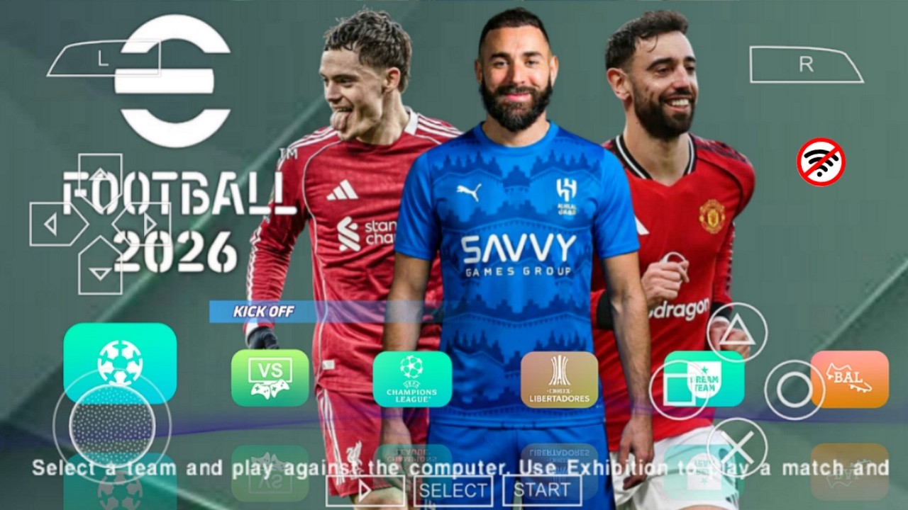 eFOOTBALL PES 2026 PPSSPP КАМЕРА PS5 НОВЫЕ ФОРМЫ ЛИЧНОЙ ЛИГИ ЧЕМПИОНАТА РЕАЛИСТИЧНЫЕ ЛИЦА ПОСЛЕДН...