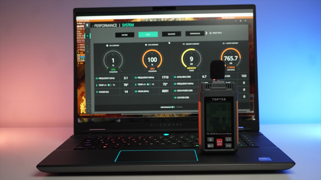 Revealing: Secrets of Alienware m16 r2 Acoustics and Heat for 2024