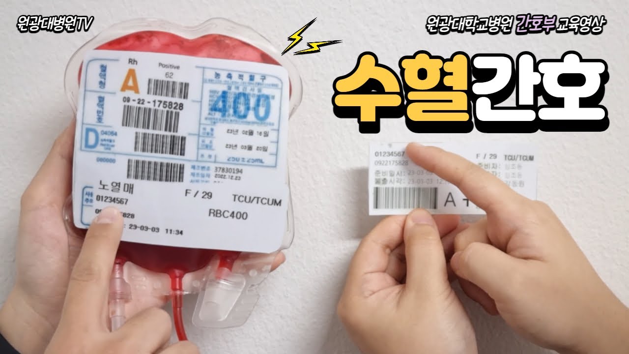 핵심술기술 12편 수혈간호