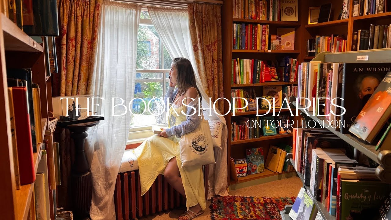 The Bookshop by the sea on tour, finding the best bookshops in London | The Bookshop Diaries 