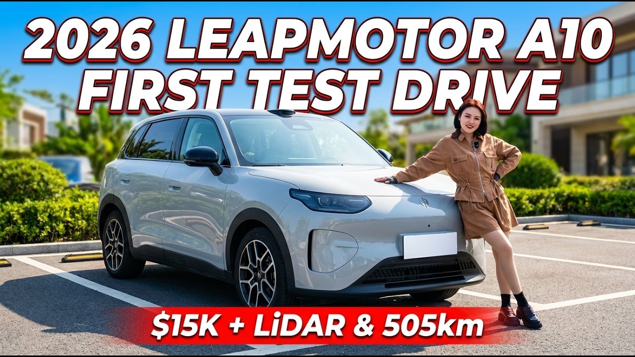 Leapmotor A10 First Test Drive: 505km Range & LiDAR Under $15K