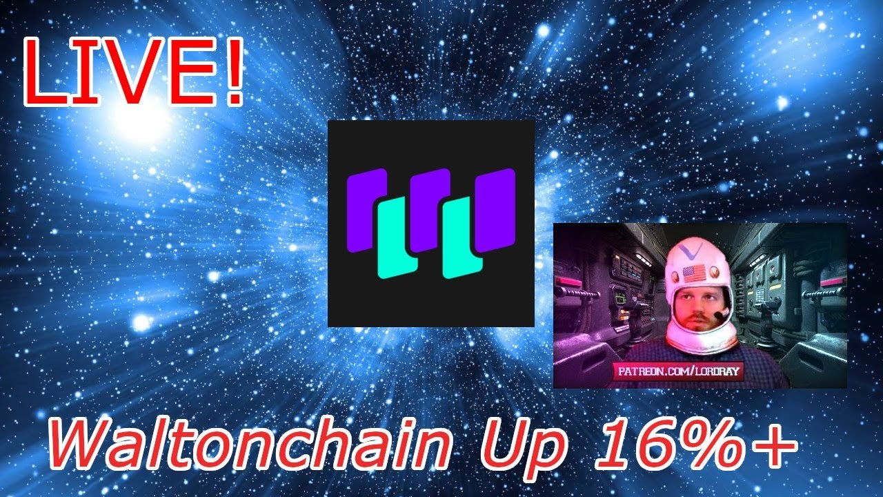 Cryptocurrency Live : Walton Coin (WTC) is Up Big, Why? Episode 418 - Crypto Technical Analysis