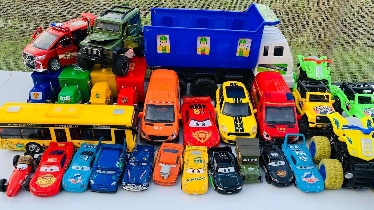 Mobil Truk Oleng, Mobil Mcqueen, Mobil Dynoco, Mobil Alpard, Bus Tayo, Mobil Balap #2202273839777