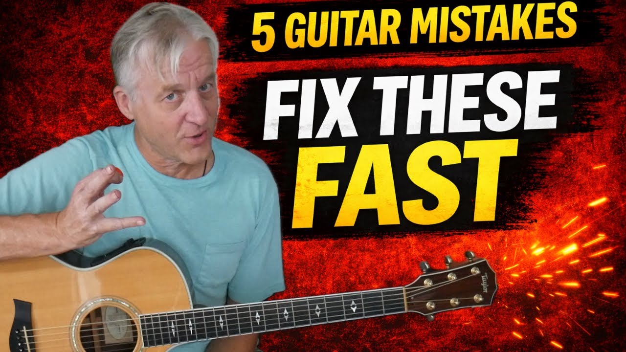 5 Guitar Mistakes That Are Slowing Your Progress (Fix These Fast)